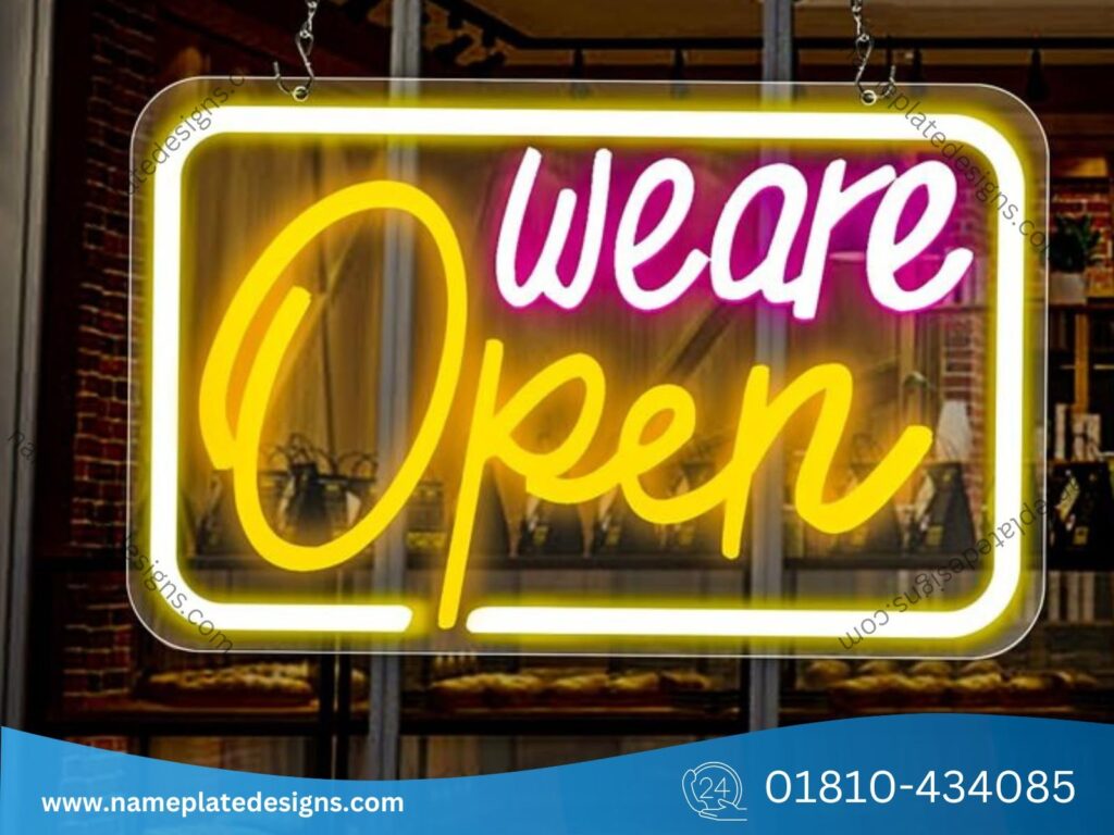 Custom Designed Neon Sign