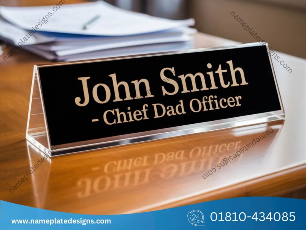 Custom Name Plate Design