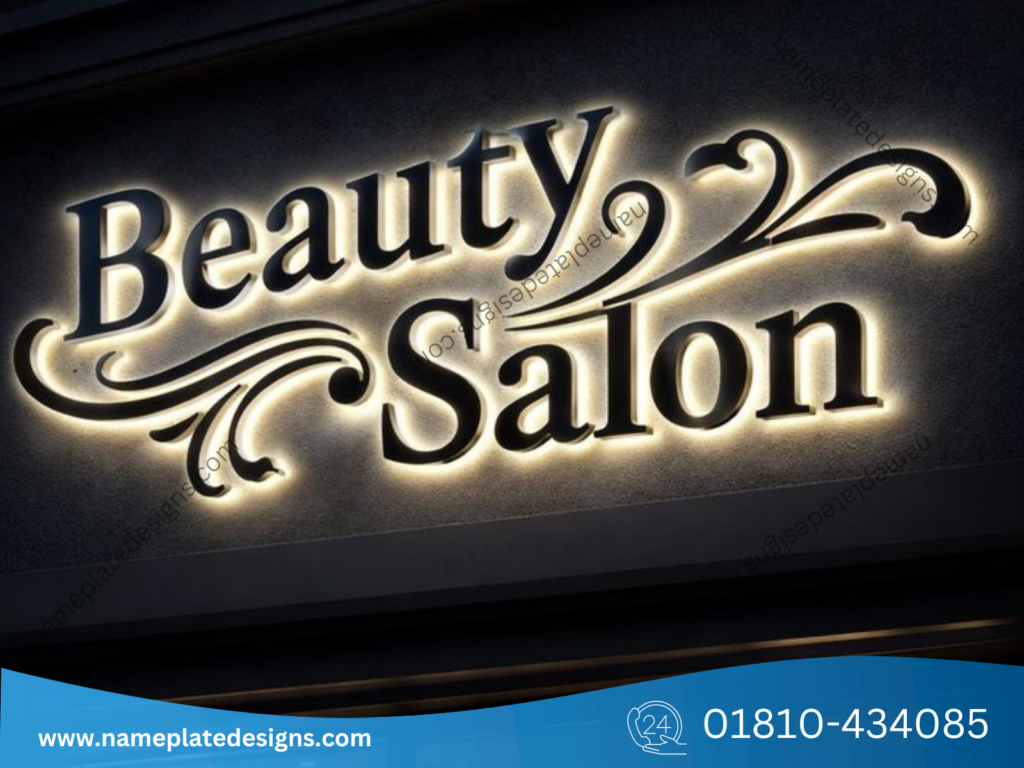 Discover the glow that signals beauty brilliance in Bangladesh: a neon sign for salons that sparks curiosity and invites every guest to indulge.