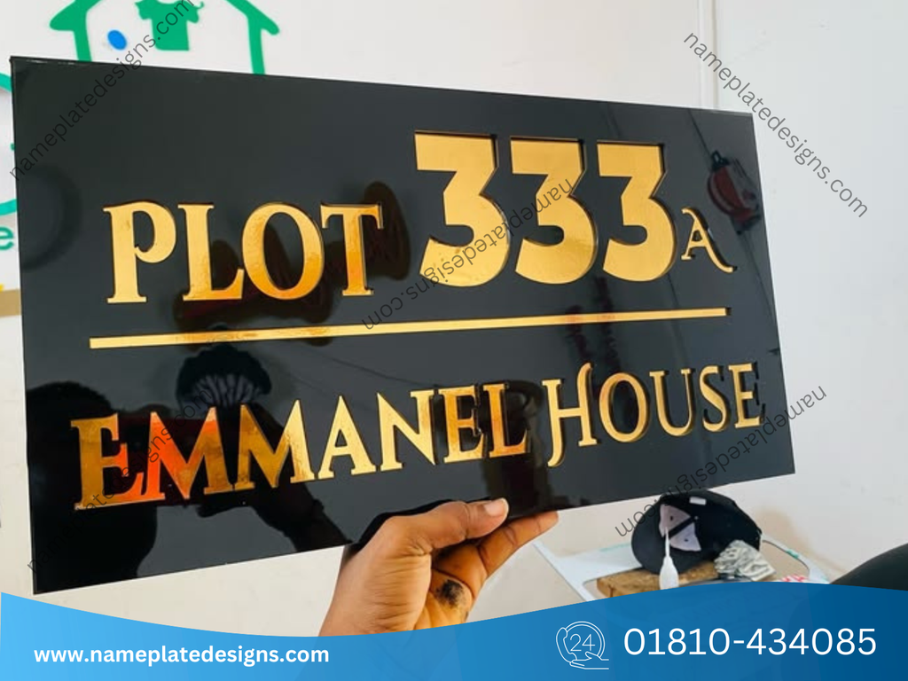 Practical guide to selecting the right modern house nameplate: size, contrast, visibility, and maintenance for a polished entrance.