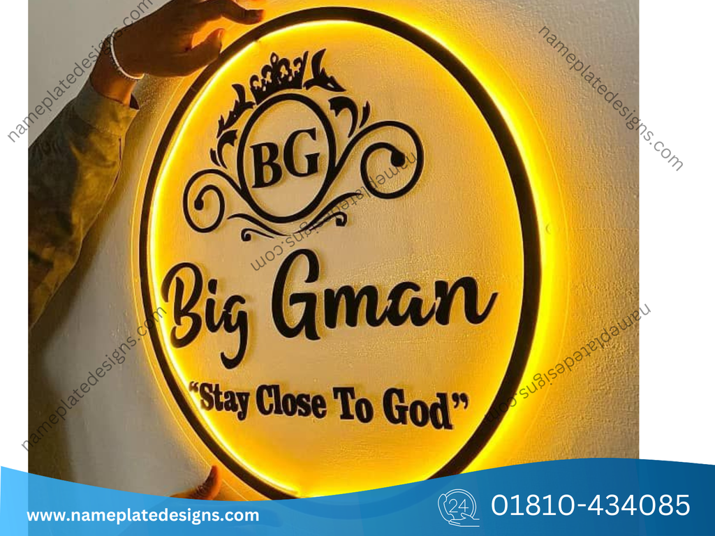 Shop round LED signs and bell LED signs in Bangladesh for bold, legible messaging. Perfect for window displays, stages, and trade shows.