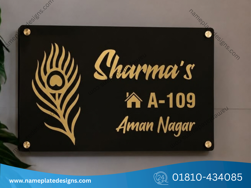 Elevate branding with Custom Acrylic Nameplates that blend clarity and style, featuring custom thickness, edge lighting, and personalized typography.